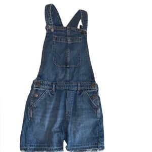 GAP Blue Overalls with Adjustable Straps and Relaxed Fit